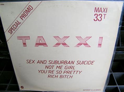 Taxxi Sex And Suburban Suicide Disque Vinyle Maxi 33