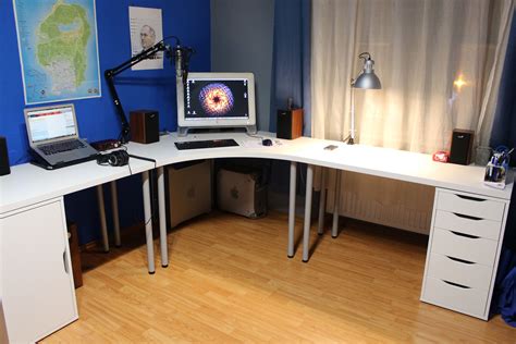 my new ikea powermac setup imgur small home offices home office