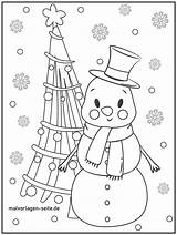 Weihnachten Malvorlage Ausmalbilder Weihnachtsbaum Schneemann sketch template