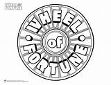Wheel Fortune Coloring Pages Millionaire Colors Template Sketch Choose Board sketch template