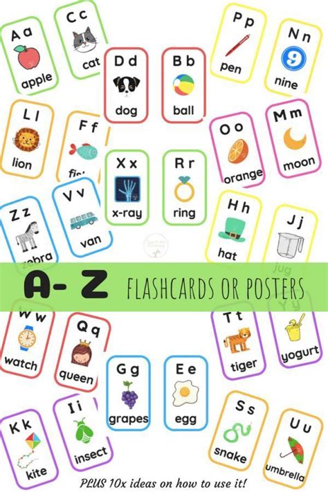 alphabet flashcards alphabet flashcards flashcards phonics