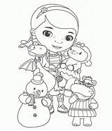 Coloring Doc Mcstuffins Pages Clipart Library Junior Disney sketch template