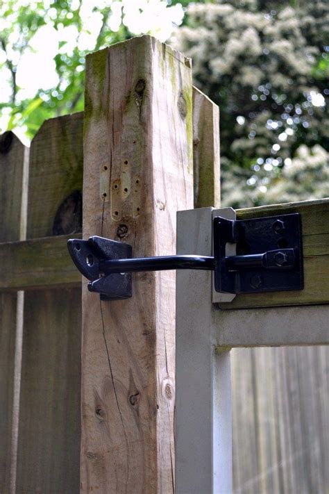 fence gate latch home depot canada home fence ideas