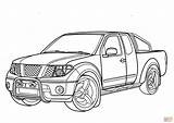 Nissan Coloring Dodge Pages Truck Navara Gtr Drawing Pickup F150 Ford Chevrolet Chevy Camaro Color Ausmalbilder Printable Ram R35 Outline sketch template