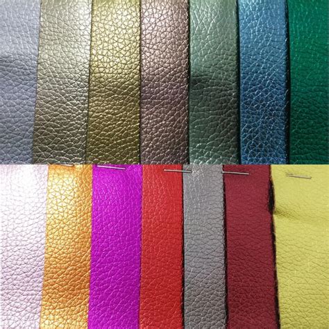 buy pearlized synthetic leather fabric  embossed