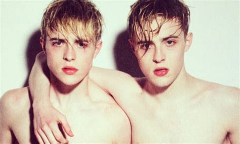 Jedward Reward Their 650 000 Followers With A Wet Look Topless Picture