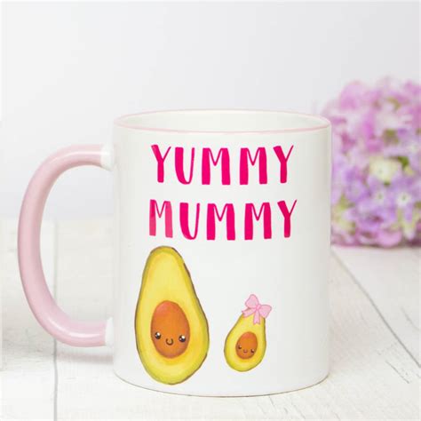 yummy mummy avocado mug by tea please