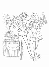 Barbie Coloring Pages House Dream Color Getcolorings Printable sketch template