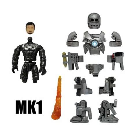 mega bloks construx iron man  ironman mk customizedin stock  ebay