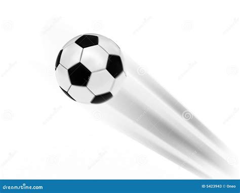 flying soccer ball stock illustration image  backgrounds