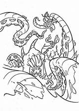 Karibik Kraken Fluch sketch template
