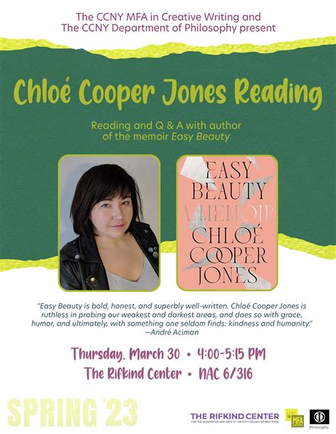 Chloe Cooper Jones Reading And Q A With The Author Of ‘easy Beauty