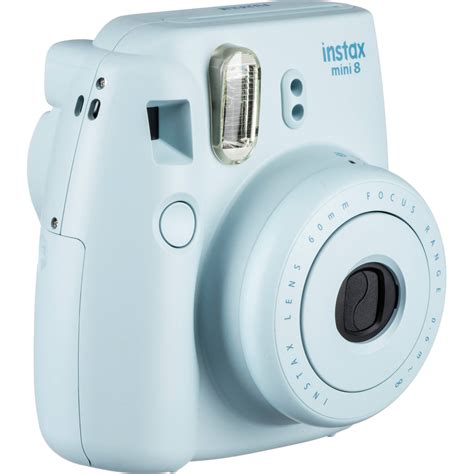 fujifilm instax mini  instant film camera blue  bh
