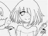 Undertale Coloriage Pages Glitchtale Colorier sketch template