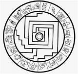 Mandalas Asteca Indien Aztèque Chamanique Elemente Vier Hellokids Azteque Indianer Indianische Quatre Azteke Coloriages sketch template