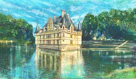 painting castle  canvas acrylic paintings architecture painting painting landscape paintings