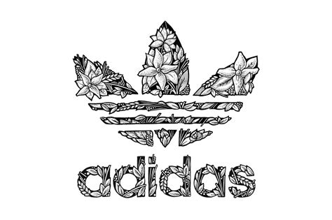 adidas originals logo coloring pages coloring pages