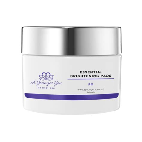 essential brightening pads  younger  medical spa