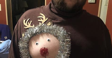 Ugly Man Boob Christmas Sweater Album On Imgur