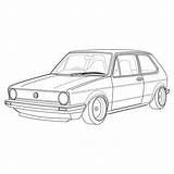 Mk1 Ausmalbilder Volkswagen Carl Eyre Cars sketch template