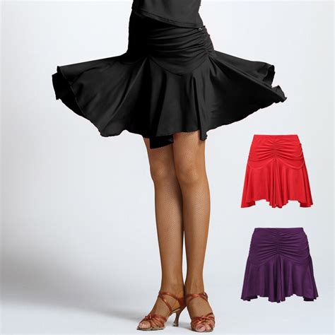 New Milk Silk Latin Dance Skirt Sexy Latin Dance Short Skirt For Women