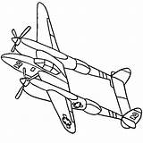 Kolorowanki Samoloty Samolotami Avion Airplanes Lightning Spitfire Lockheed Darmowe Planes War Kolorowania Colorier sketch template