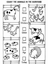 Coloring Counting Pages Printable Educational sketch template