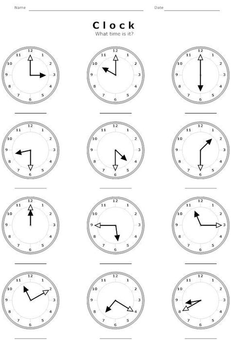 telling time worksheet worksheets pinterest telling time