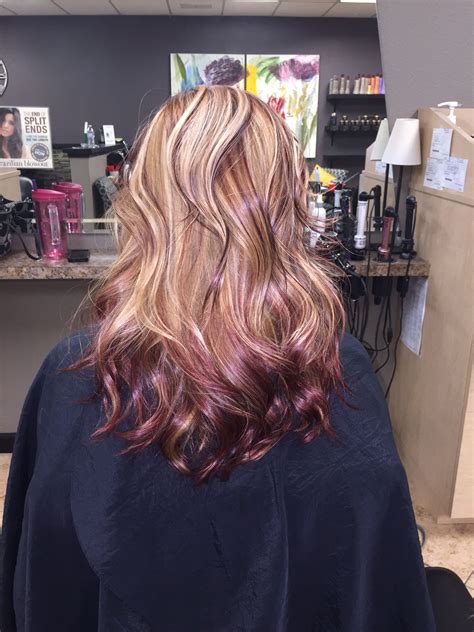 reverse ombre reverse sombre red hair color color melt balayage hair painting  terry