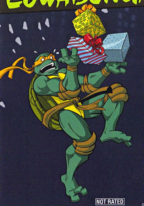 teenage mutant ninja turtles cowabunga christmas dvd  cover