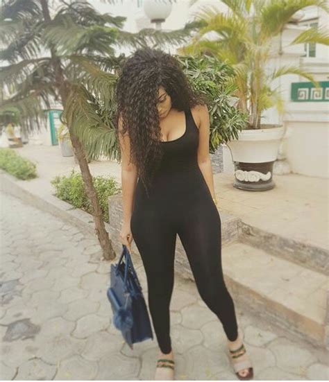 onyii alex rocks body hugging jumpsuit [pics