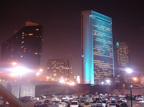 Columbus Oh Downtown At Night Photo Picture Image Ohio At City