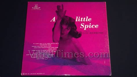 Faye Richmonde “a Little Spice” Vinyl Lp Vinyltimes