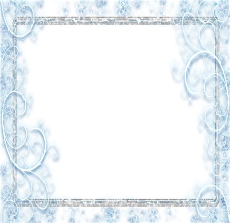 mq blue ice frame frames border borders picture frame hd