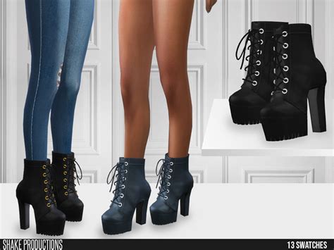 Shakeproductions 573 High Heel Boots The Sims 4 Catalog