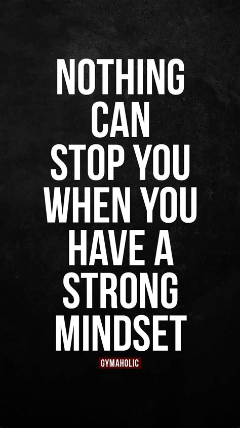 stop      strong mindset