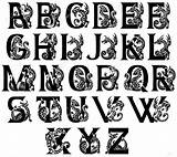 Abecedario Alfabet Tipografias Gotyckie Letras Chimeras Caligrafia Alfabeto Cyfry Tipográfico Calligraphy Gargoyles Odwiedź Alphabets 123rf sketch template