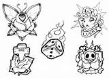 Tattoo School Stencils Designs Flash Old Tattoos Coloring Drawings Draw Drawing Pages Books Tatting Choose Board sketch template
