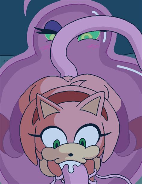 rule 34 amy rose anal anal grip anal penetration animated anthro