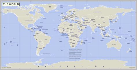 world countries map mapsofnet