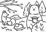 Coloring Fall Pages Preschoolers Color Getcolorings Printable sketch template