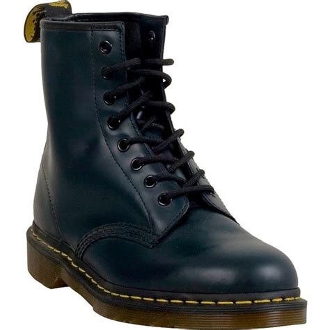 dr martens  unisex boot    polyvore featuring shoes boots navy navy blue