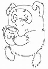 Honey Coloring Pages Food sketch template