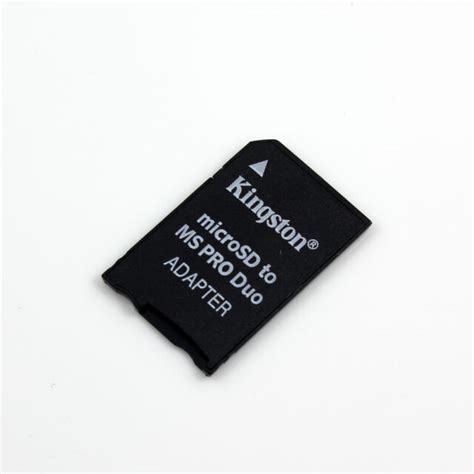 Kingston Tf Microsdhc Card To Memory Stick Pro Duo Adapter For Sony