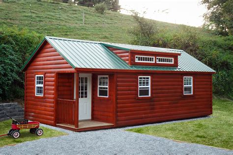 ranch cabin portable cabins  ky tn eshs utility buildings