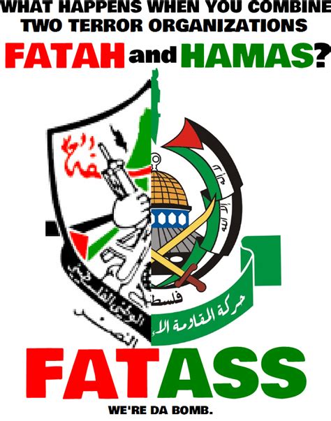combining fatah  hamas   poster elder  ziyon