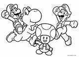 Mario Coloring Pages Super Choose Board Sheets Printable sketch template