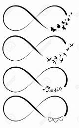 Infinity Tattoo Symbol Cute Tattoos Funzonehere Ml sketch template