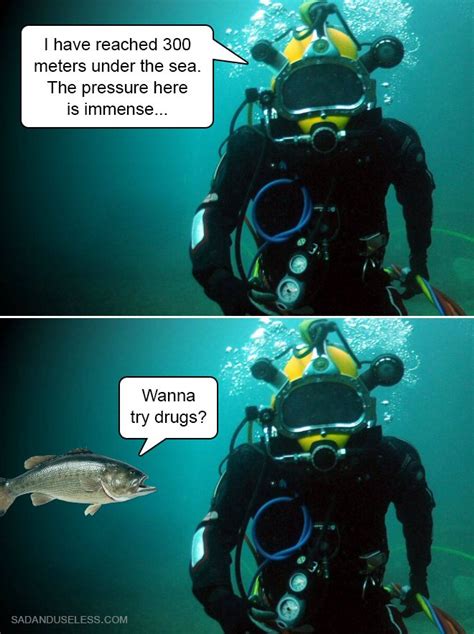 Sad And Useless Humor On Twitter The Dangers Of Deep Sea Diving