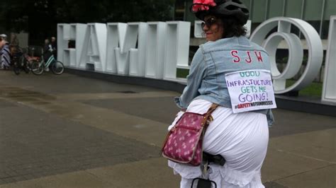 Women Ride To City Hall In Sundresses To Urge City To Create More Bike